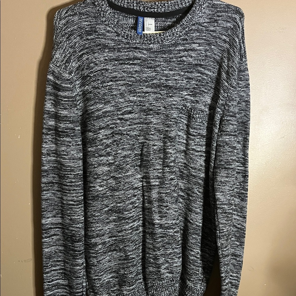 😄Long oversized drop shoulders sweater cotton large